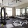 a gym with exercise equipment