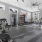 a gym with exercise equipment